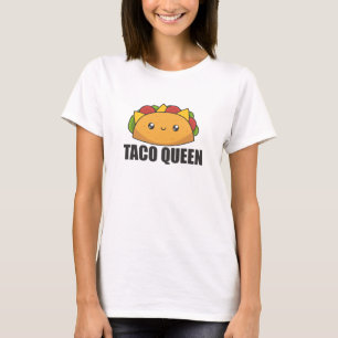 Camiseta Comida divertida de Taco Queen Cinco De Mayo Tacos