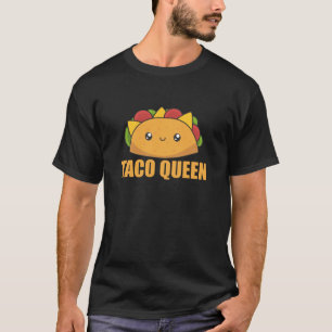 Camiseta Comida divertida de Taco Queen Cinco De Mayo Tacos