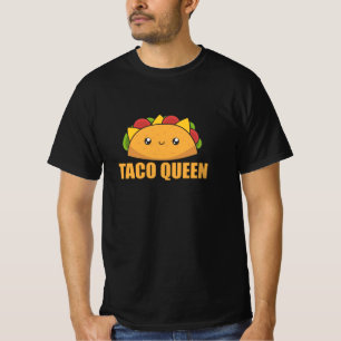 Camiseta Comida divertida de Taco Queen Cinco De Mayo Tacos