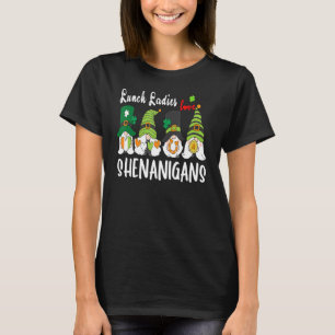 Camiseta Comida divertida Las Damas Aman A Shenanigans Gnom