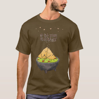 Camiseta Comida divertida me golpea en relación seriaChip