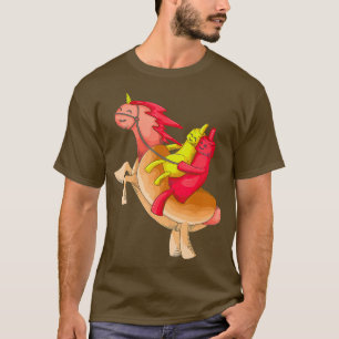 Camiseta Comida divertida para caballos de compañía de Guay
