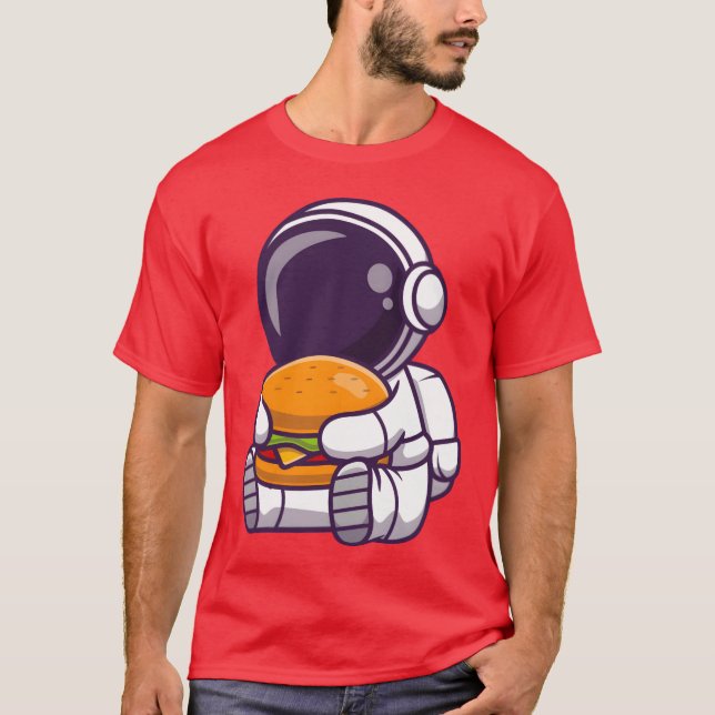 Camiseta comida divertida retro (Anverso)