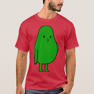 Camiseta Comida divertida y saludable para V con fruta agua