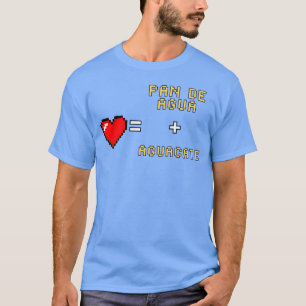 Camiseta Comida dominicana Pan de agua con aguacate chico