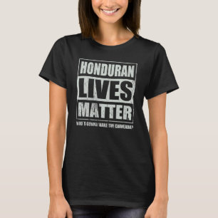 Camiseta Comida Especializada Catracho Carneada Hondureña