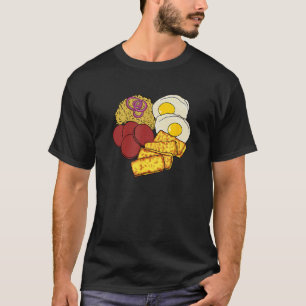 Camiseta Comida favorita de República Dominicana Mangú Sala