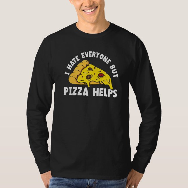 Camiseta Comida italiana Pizza  6 (Anverso)