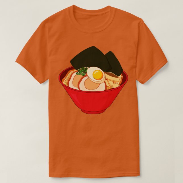 Camiseta Comida japonesa15 (Diseño del anverso)