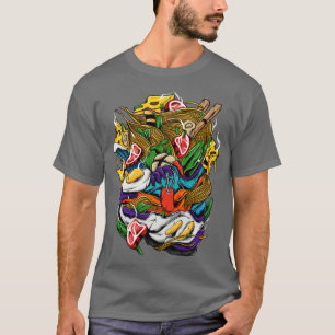 Camiseta Comida japonesa2