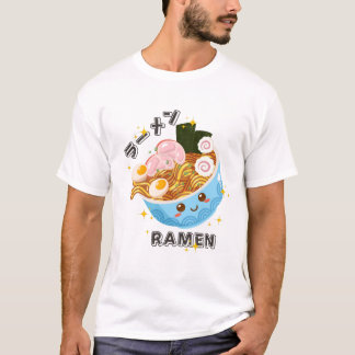 Camiseta Comida japonesa cutánea Ramen