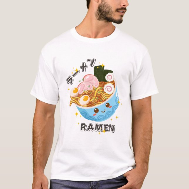 Camiseta Comida japonesa cutánea Ramen (Anverso)