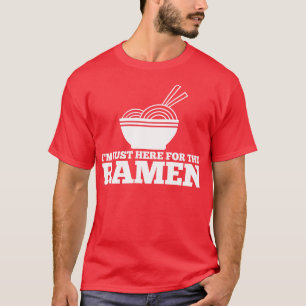 Camiseta Comida japonesa de fideos de Ramen