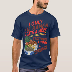 Camiseta Comida japonesa divertida e instantánea de sopas R