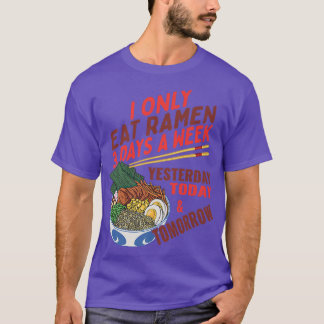 Camiseta Comida japonesa divertida e instantánea de sopas R