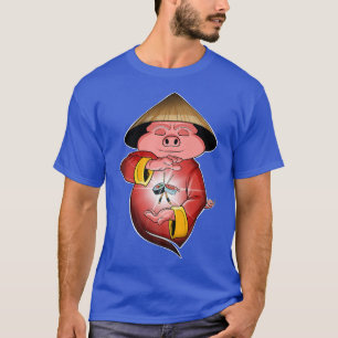 Camiseta Comida japonesa I Maki Lover I Asian Sushi Pig Pre