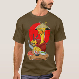 Camiseta Comida japonesa I Maki Lover I Samurai Sushi Giraf