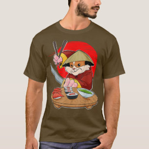 Camiseta Comida japonesa I Maki Lover I Samurai Sushi Guine