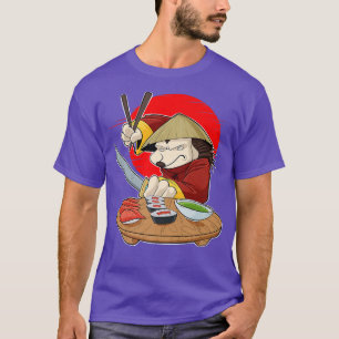 Camiseta Comida japonesa I Maki Lover I Samurai Sushi Hedge