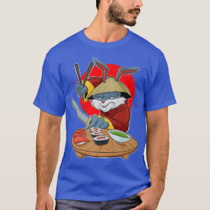 Camiseta Comida japonesa I Maki Lover I Samurai Sushi Rabbi