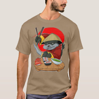 Camiseta Comida japonesa I Maki Lover I Samurai Sushi Seol 
