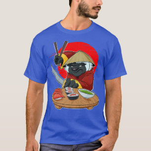 Camiseta Comida japonesa I Maki Lover I Samurai Sushi Sheep