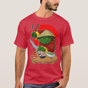 Camiseta Comida japonesa I Maki Lover I Samurai Sushi Turbe