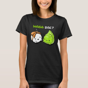 Camiseta Comida Japonesa Súper Mono Wasabi Wasa Bae Mujeres