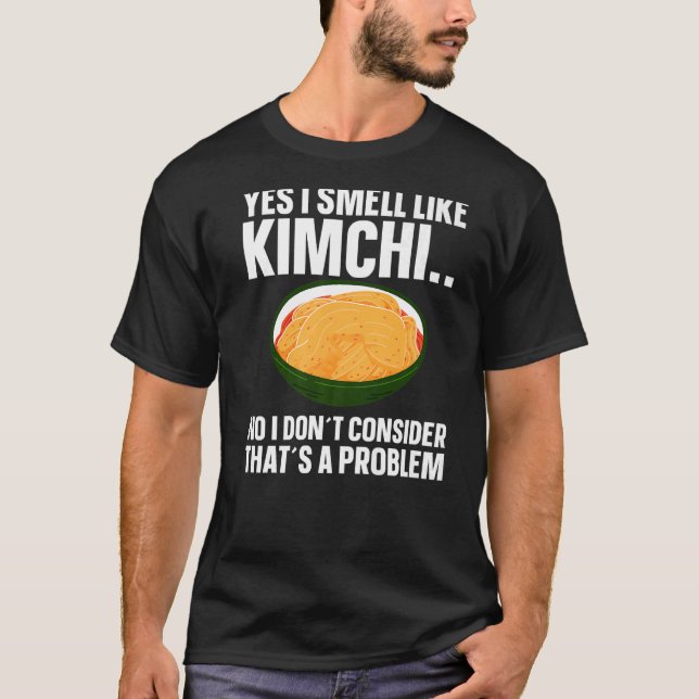 Camiseta Comida kimchi coreana (Anverso)