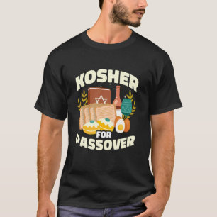 Camiseta Comida Kosher para la Fiesta Judía de Pascua