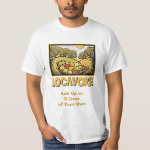 Camiseta Comida lenta de Locavore