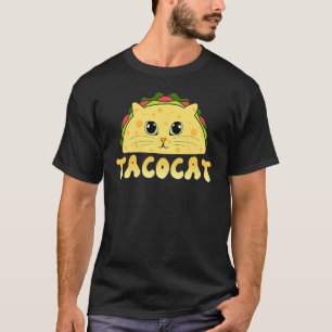 Camiseta Comida Mexicana De Tacocat Cara De Gato Cinco De M
