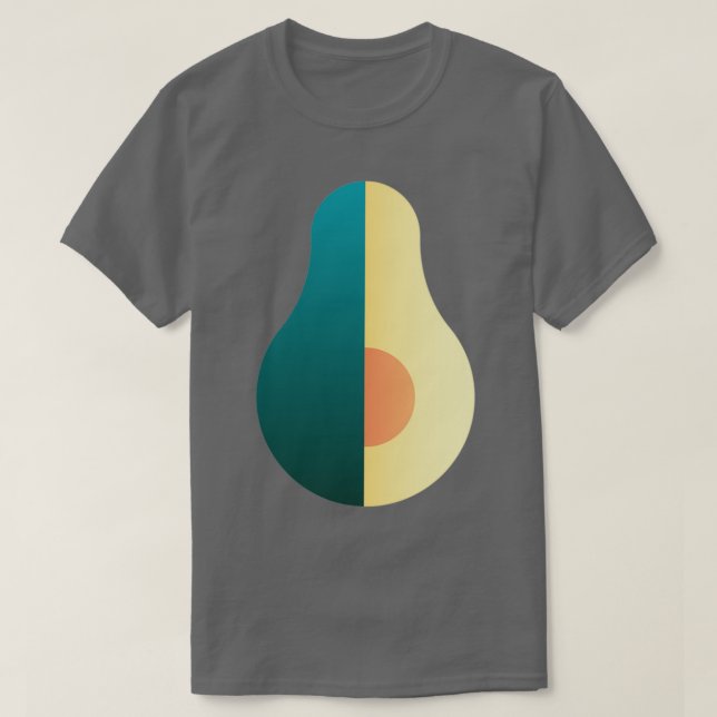 Camiseta Comida orgánica y saludable para V en rebanadas de (Diseño del anverso)