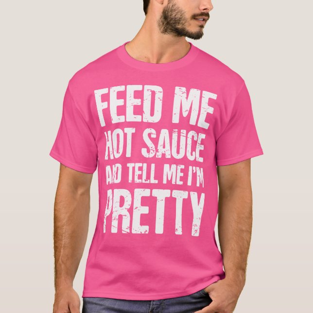 Camiseta Comida picante caliente Bonito Funny Salsa de Pimi (Anverso)