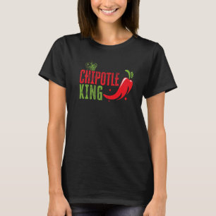 Camiseta Comida picante con sabor a chile Chipotle King