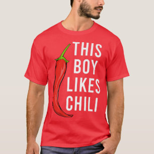 Camiseta Comida picante de pimienta graciosa diciendo que a