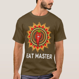 Camiseta Comida picante graciosa diciendo Chili Jalapeno