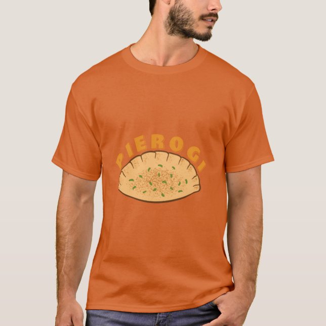 Camiseta Comida Pierogi divertido (Anverso)