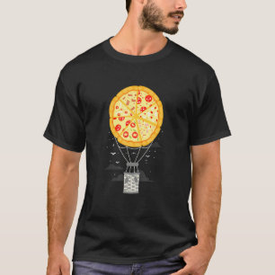 Camiseta Comida Pizza Globo Aerostático