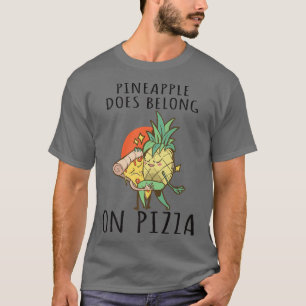 Camiseta Comida Pizza Pizza Pineapple Hawaii 695