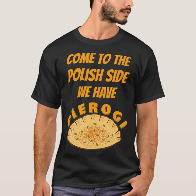 Camiseta Comida polaca divertida Pierogi (Anverso)