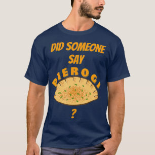 Camiseta Comida polaca divertida Pierogi