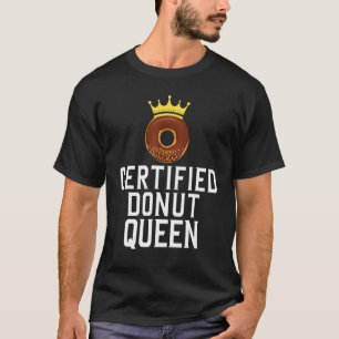 Camiseta Comida Queen de Donut Certificada 1