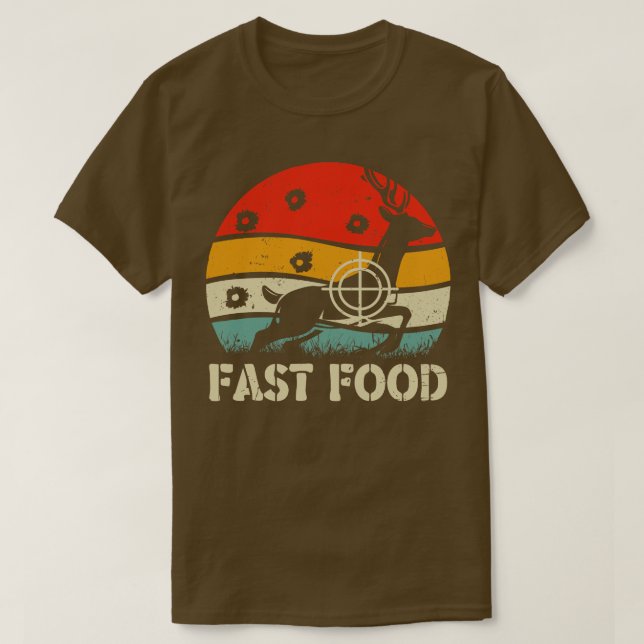Camiseta Comida rápida (Diseño del anverso)