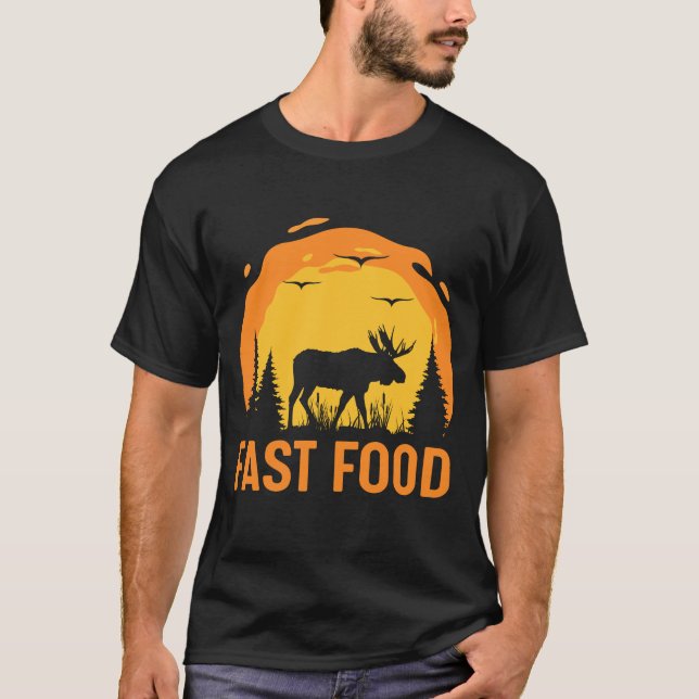 Camiseta Comida rápida (Anverso)
