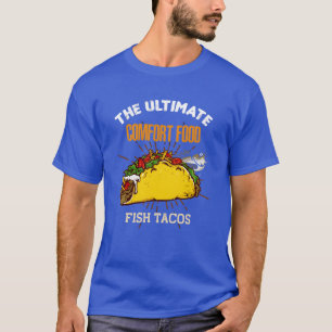 Camiseta Comida Rápida Divertida Comodidad Definitiva Fisha