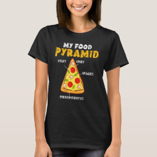Camiseta Comida rápida divertida Pizza Comida Rápida Comida