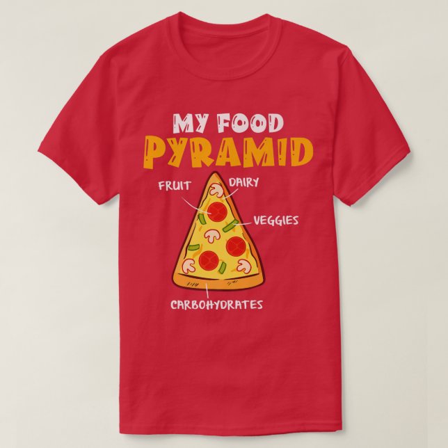 Camiseta Comida rápida divertida Pizza Lover Pie Eater Food (Diseño del anverso)