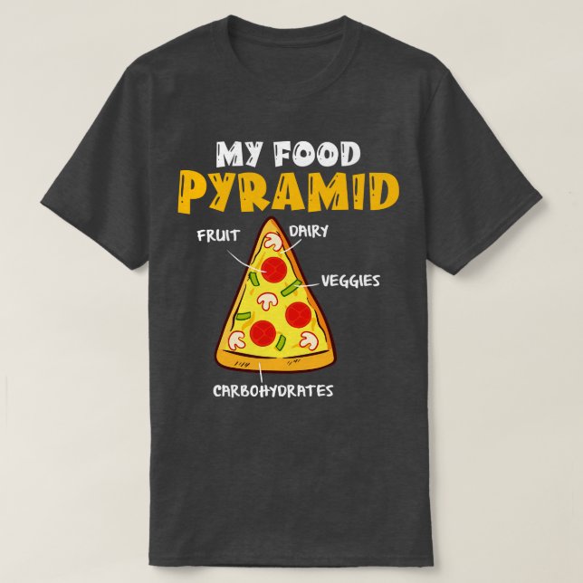 Camiseta Comida rápida divertida Pizza Lover Pie Eater Food (Diseño del anverso)