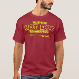 Camiseta Comida rápida divertida que el Día del Perro Calie
